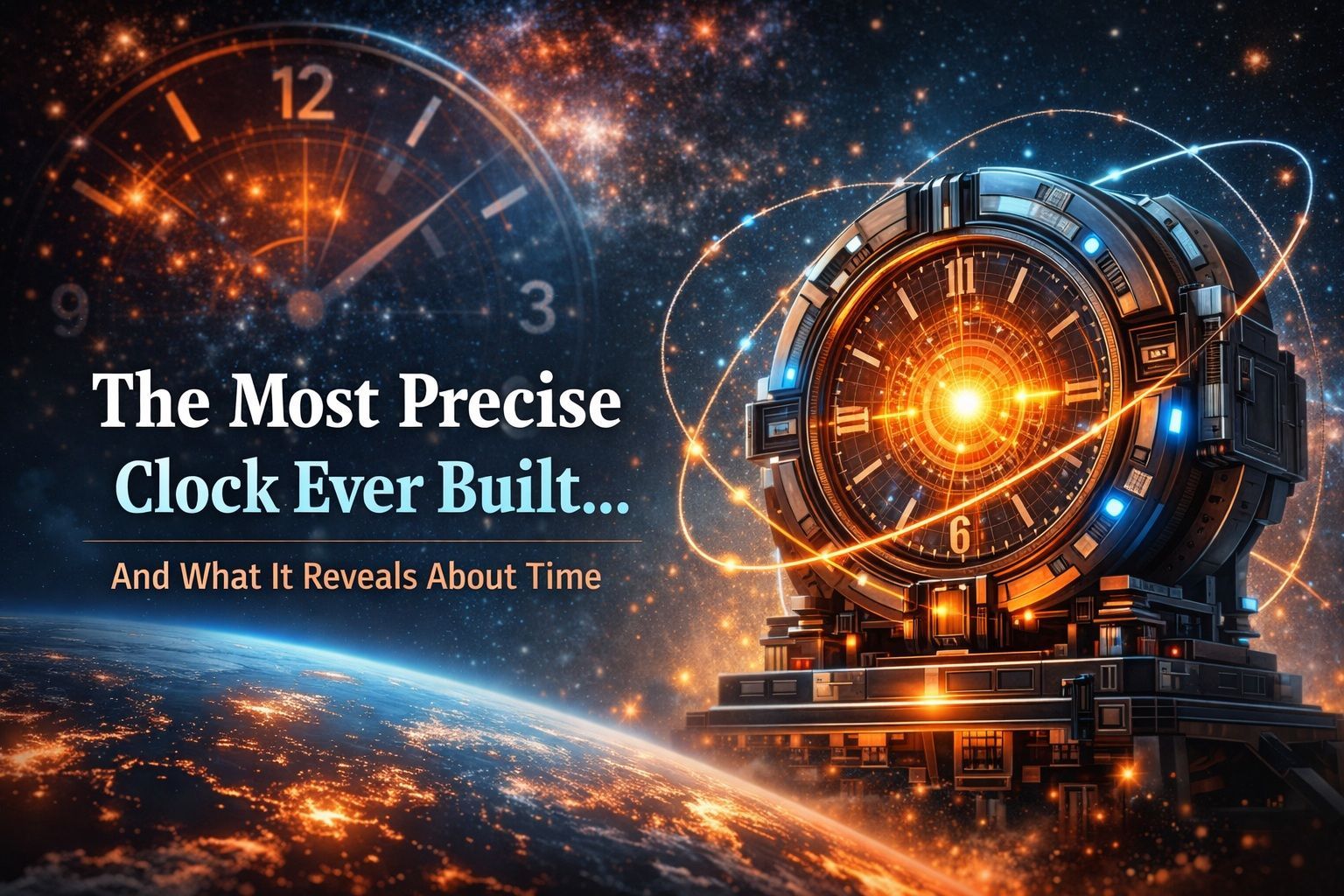 The Most Precise Atomic Clock Ever Built — And What It Reveals About What Time Really Is