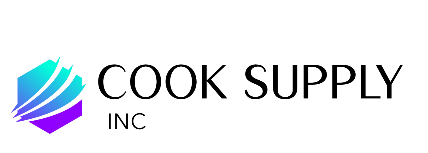 Contact Cook Supply Inc black and blue logo