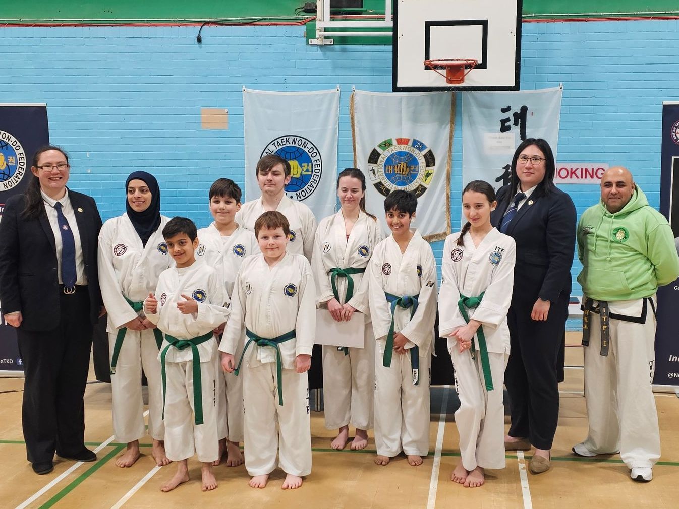 Nuneaton Taekwon-Do Green belt test