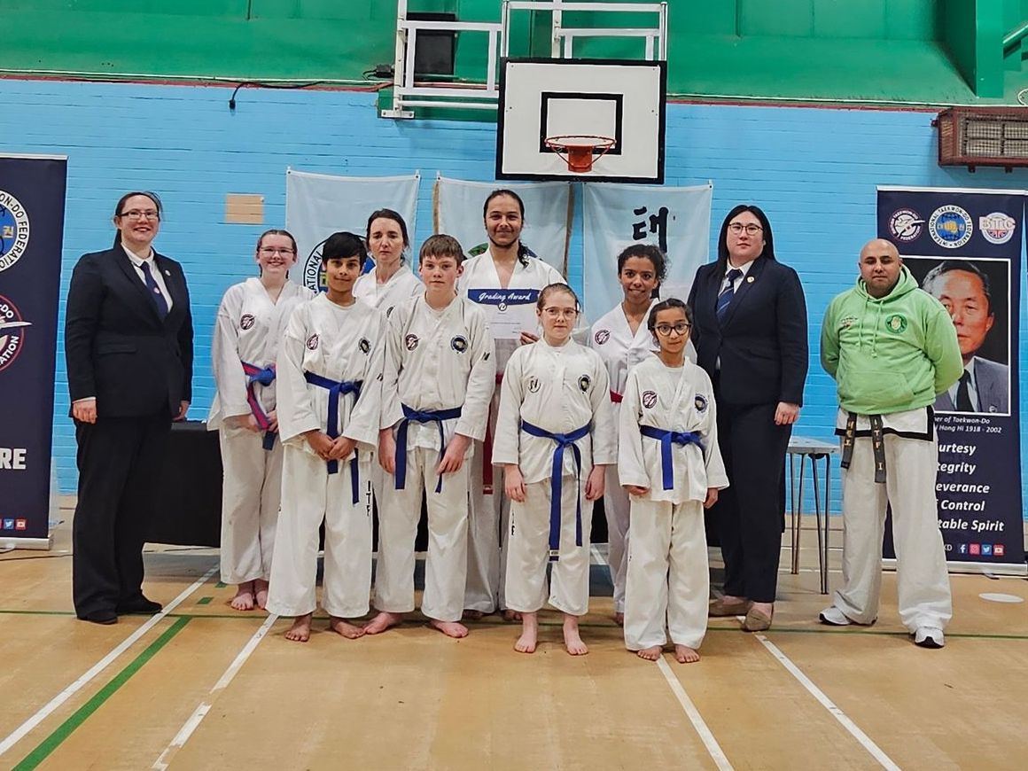 Nuneaton Taekwon-Do Blue & Red belt test