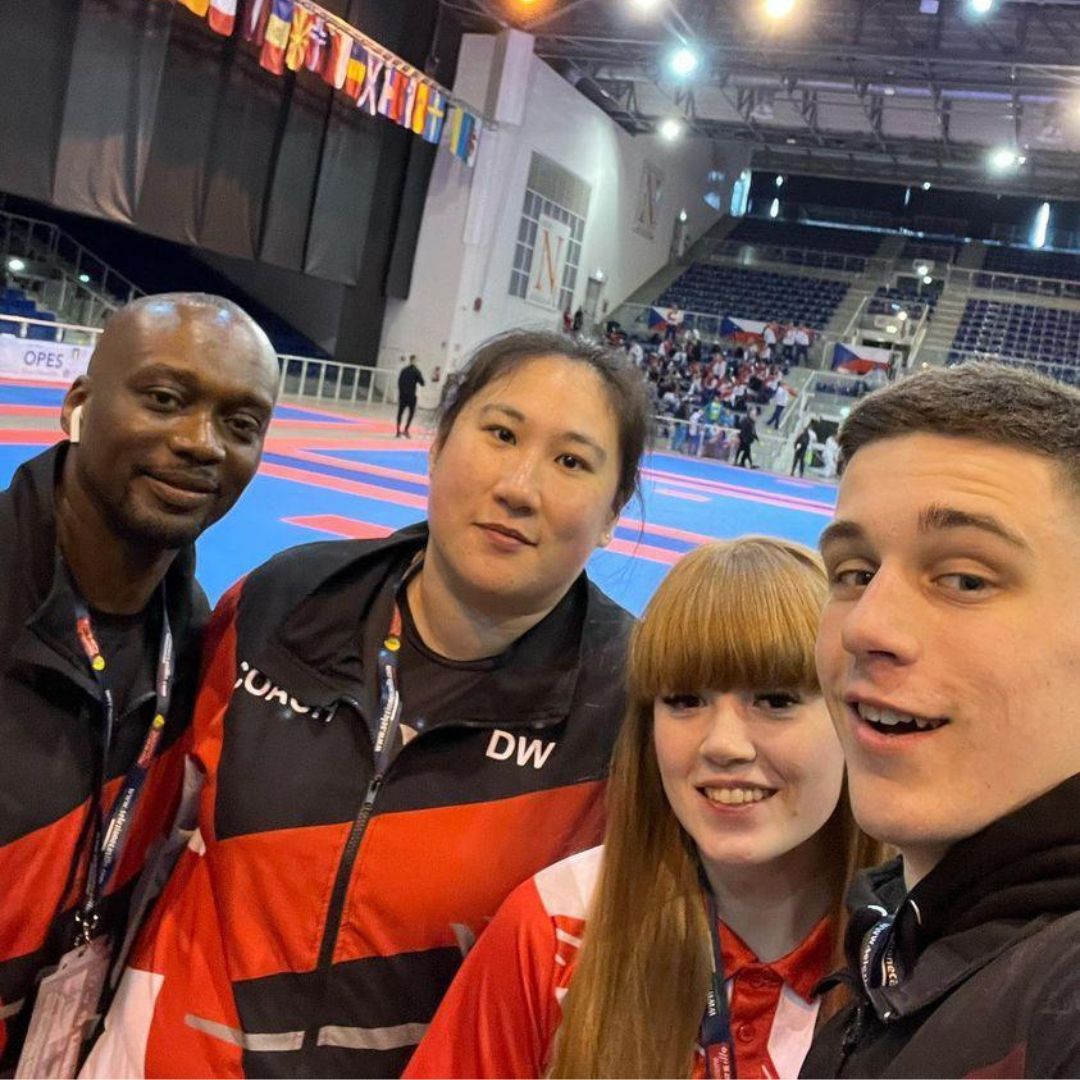Team Nuneaton at the 2023 EITF European Championships in Jesolo