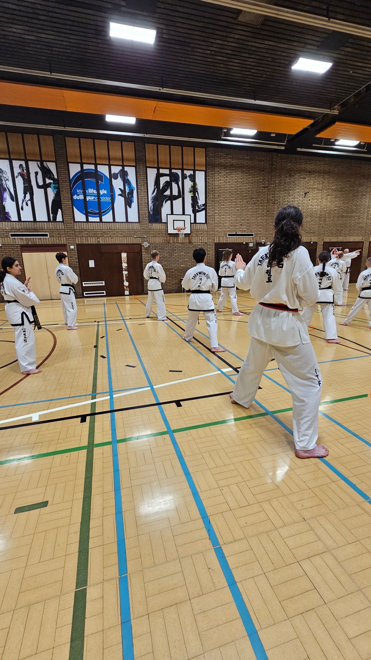 Nuneaton TKD at the Oct 2023 BTF Blackbelt Seminar & Grading