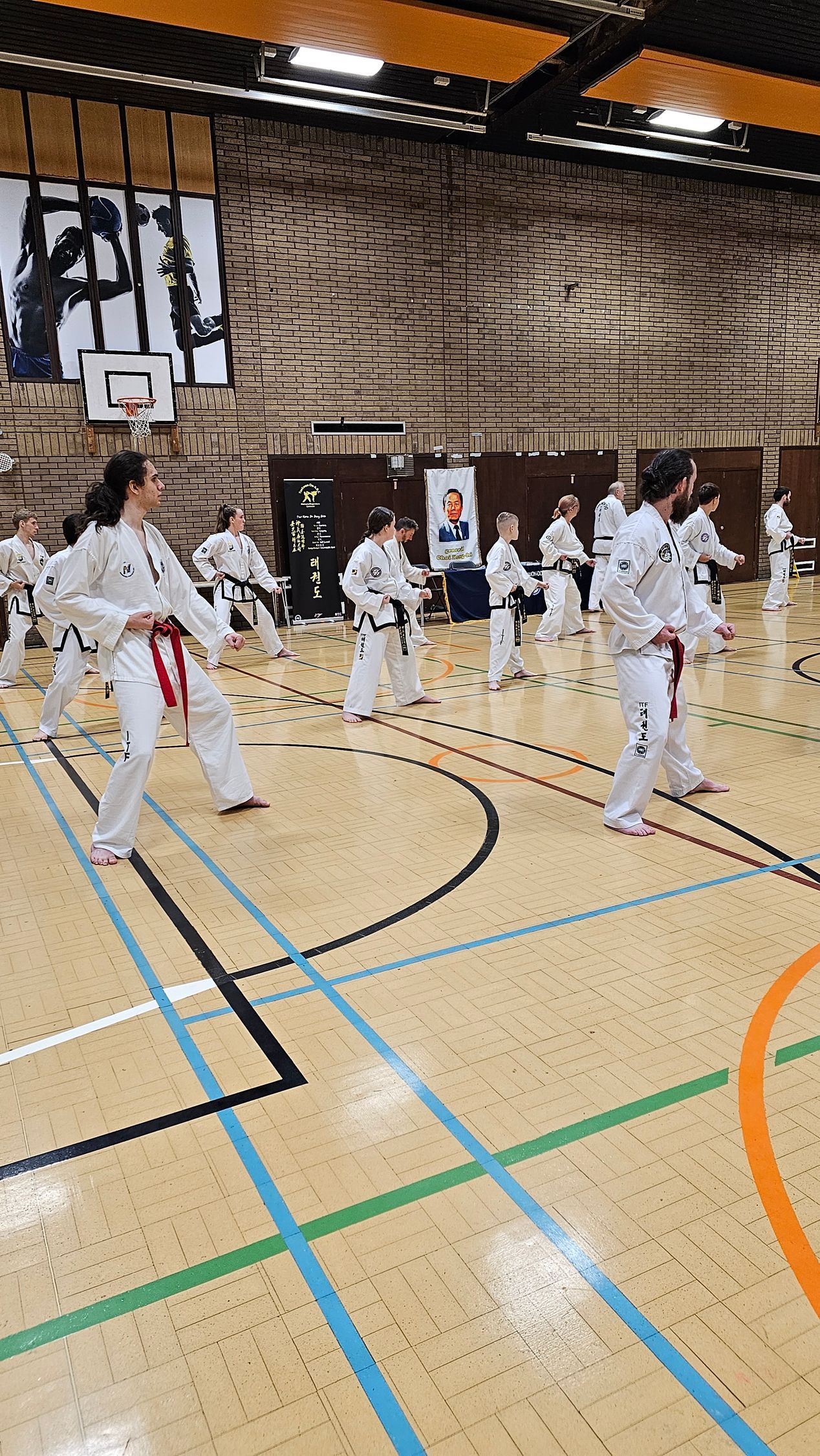 Nuneaton TKD at the Oct 2023 BTF Blackbelt Seminar & Grading