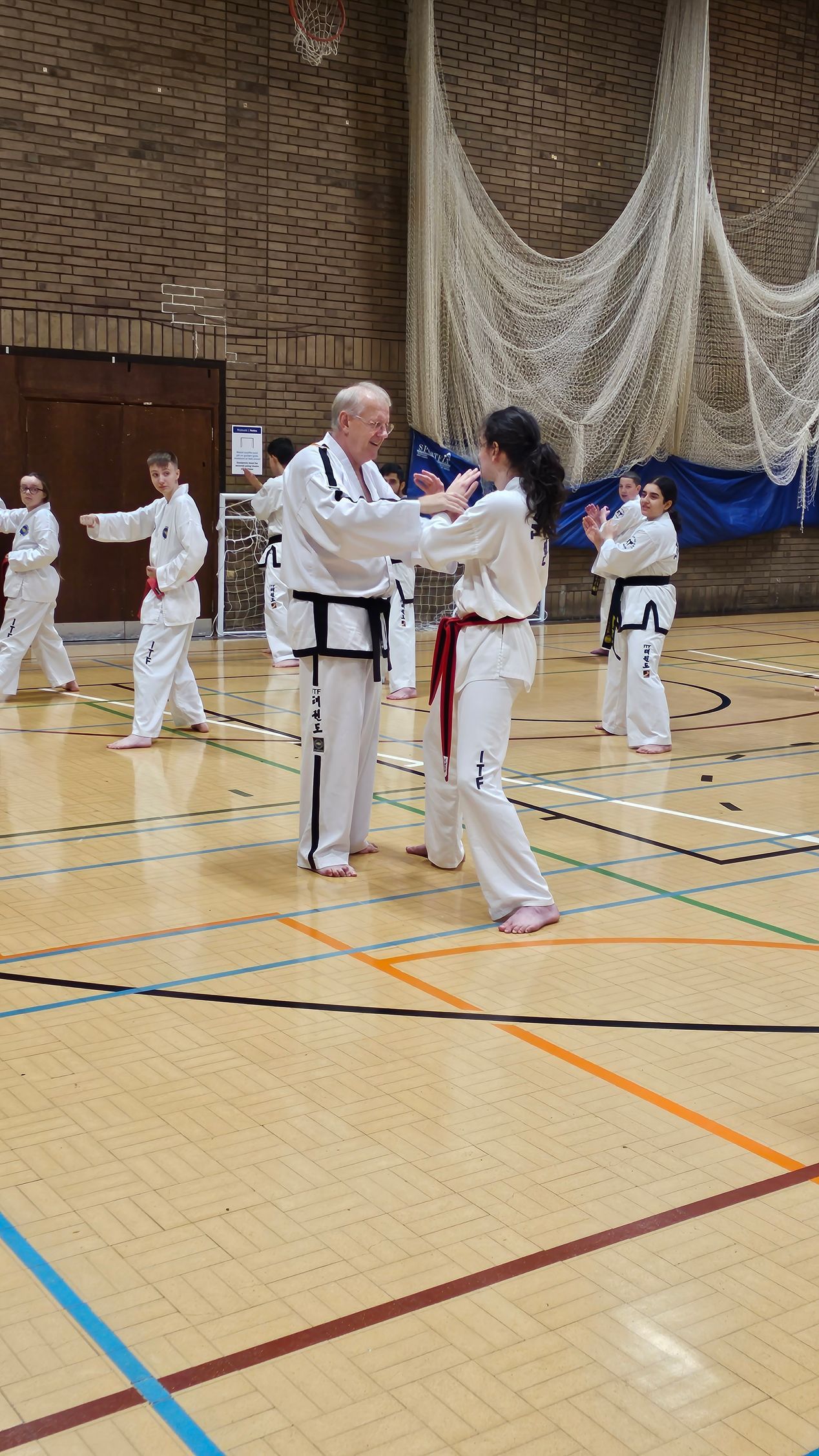 Nuneaton TKD at the Oct 2023 BTF Blackbelt Seminar & Grading