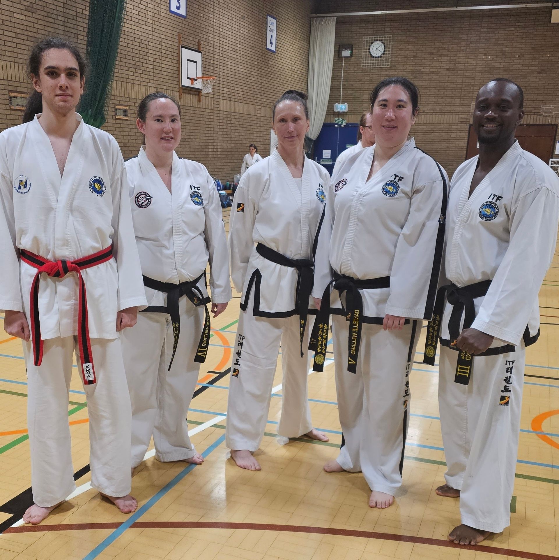 Nuneaton TKD at the Oct 2023 BTF Blackbelt Seminar & Grading