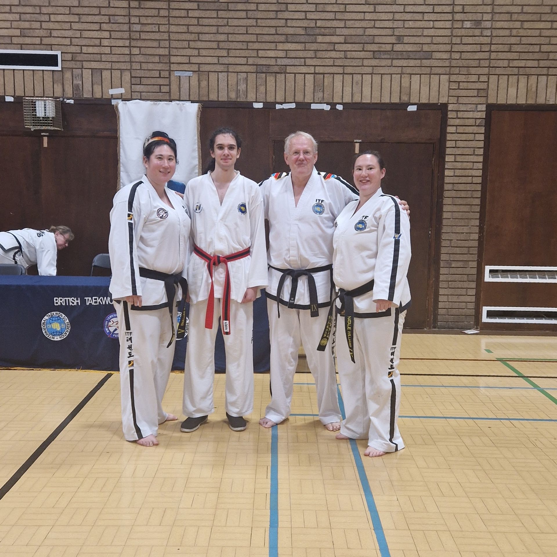 Nuneaton TKD at the Oct 2023 BTF Blackbelt Seminar & Grading
