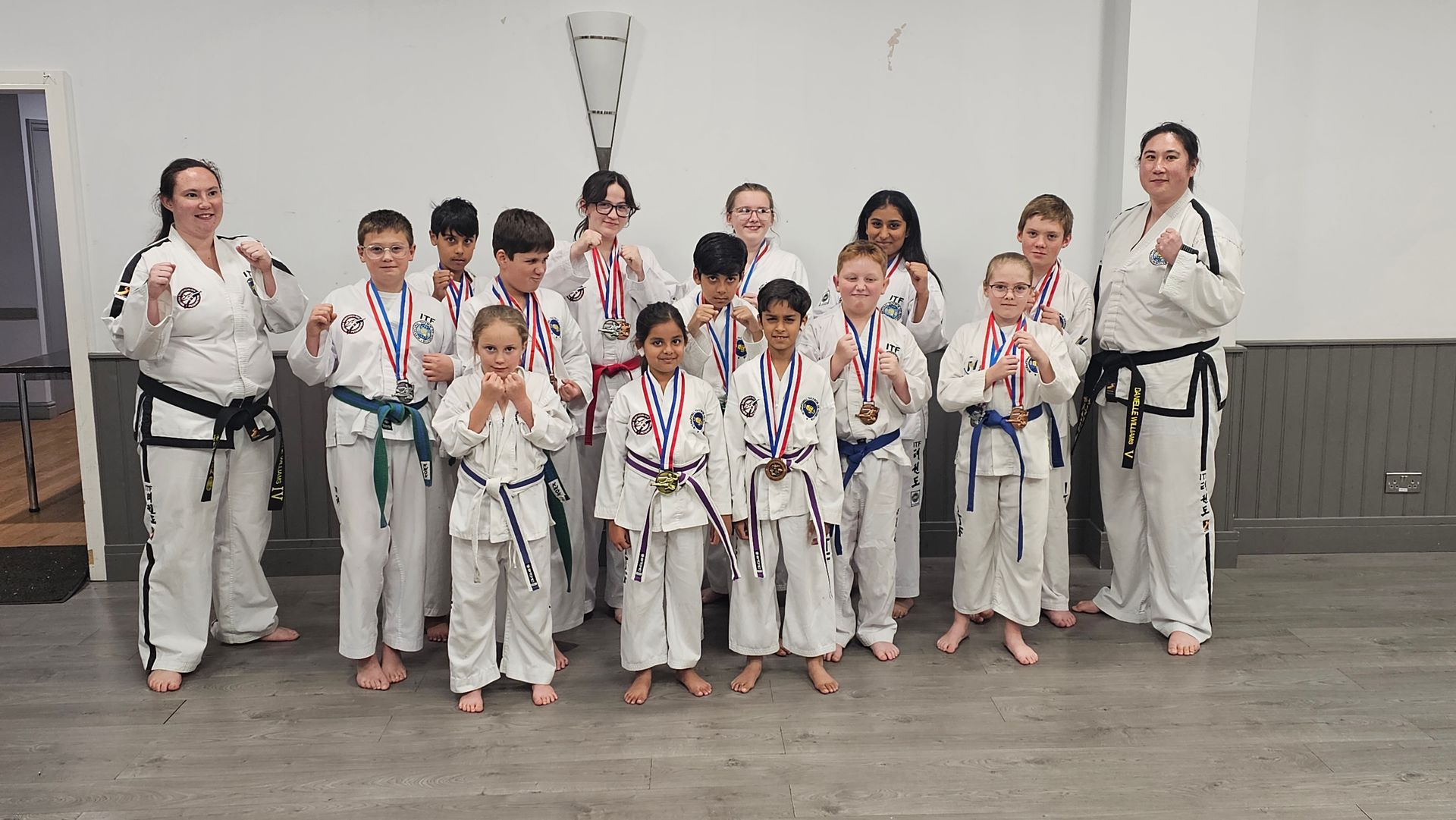 Nuneaton Taekwon-Do Junior competition team Nuneaton Taekwondo Junior competition team