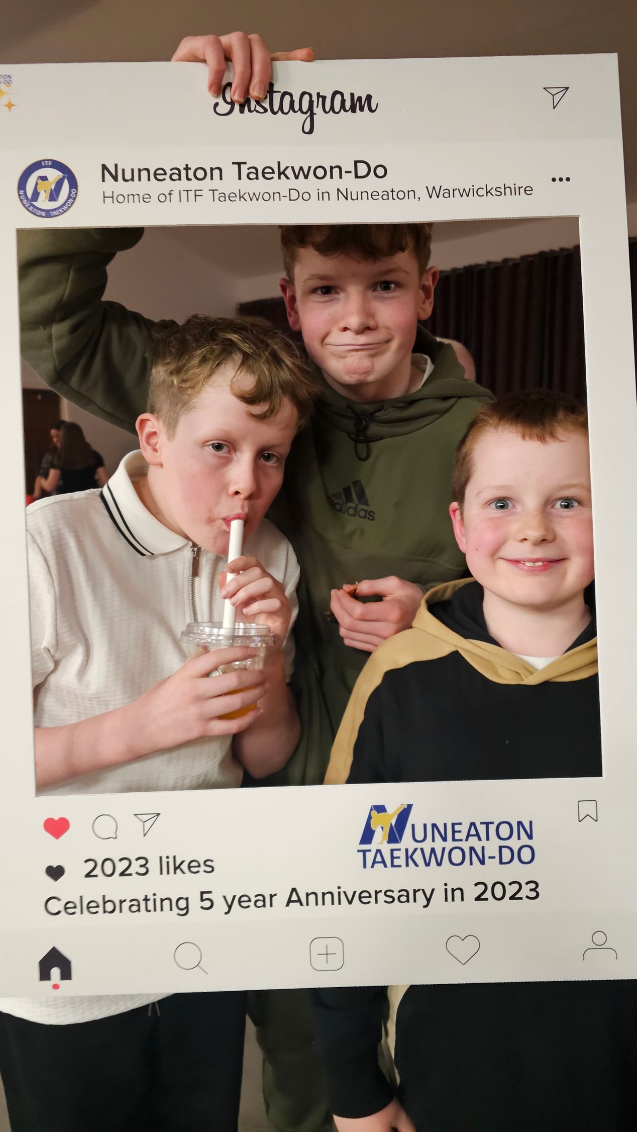 Nuneaton TKD 5 Year Anniversary party