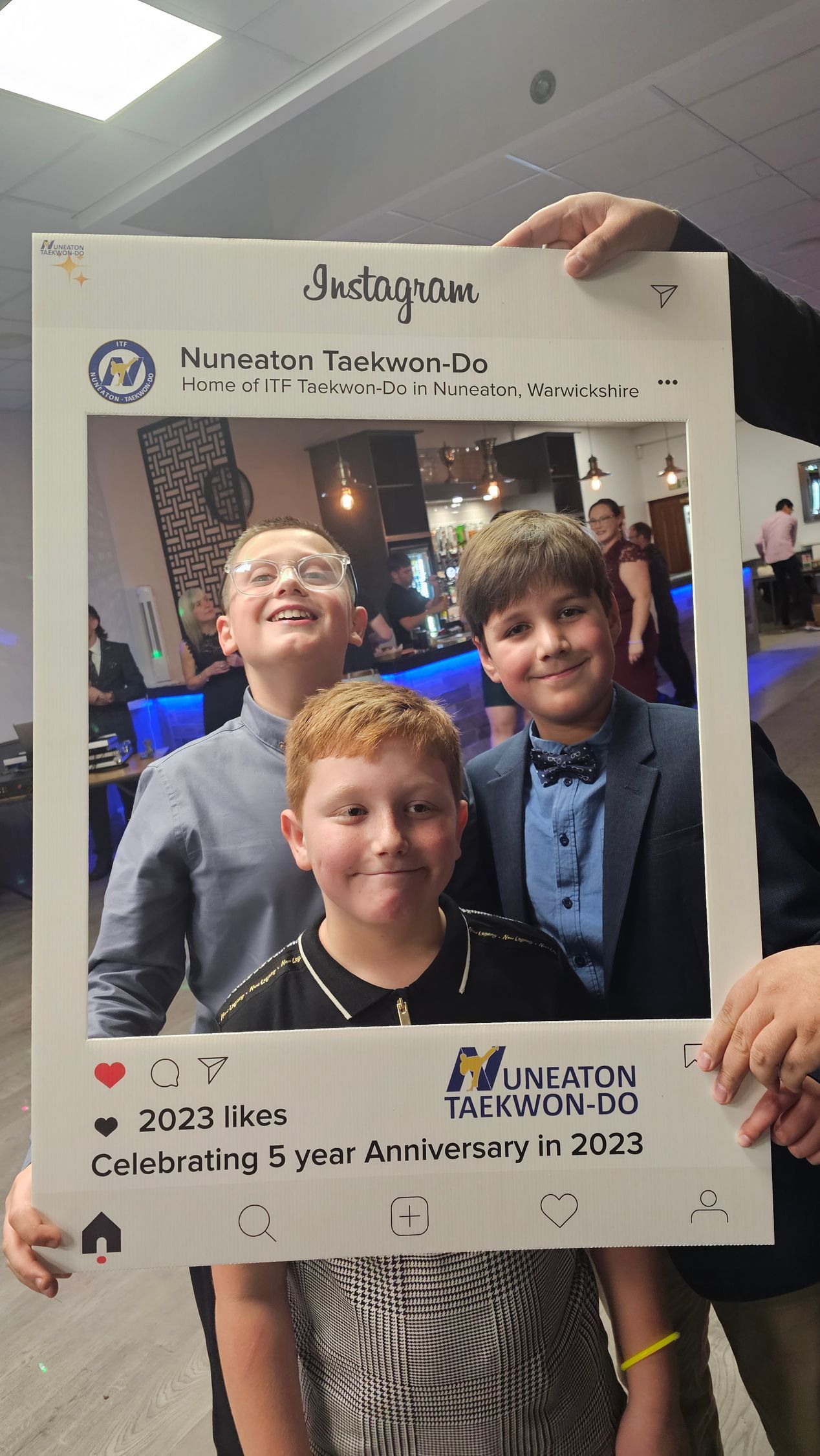 Nuneaton TKD 5 Year Anniversary party