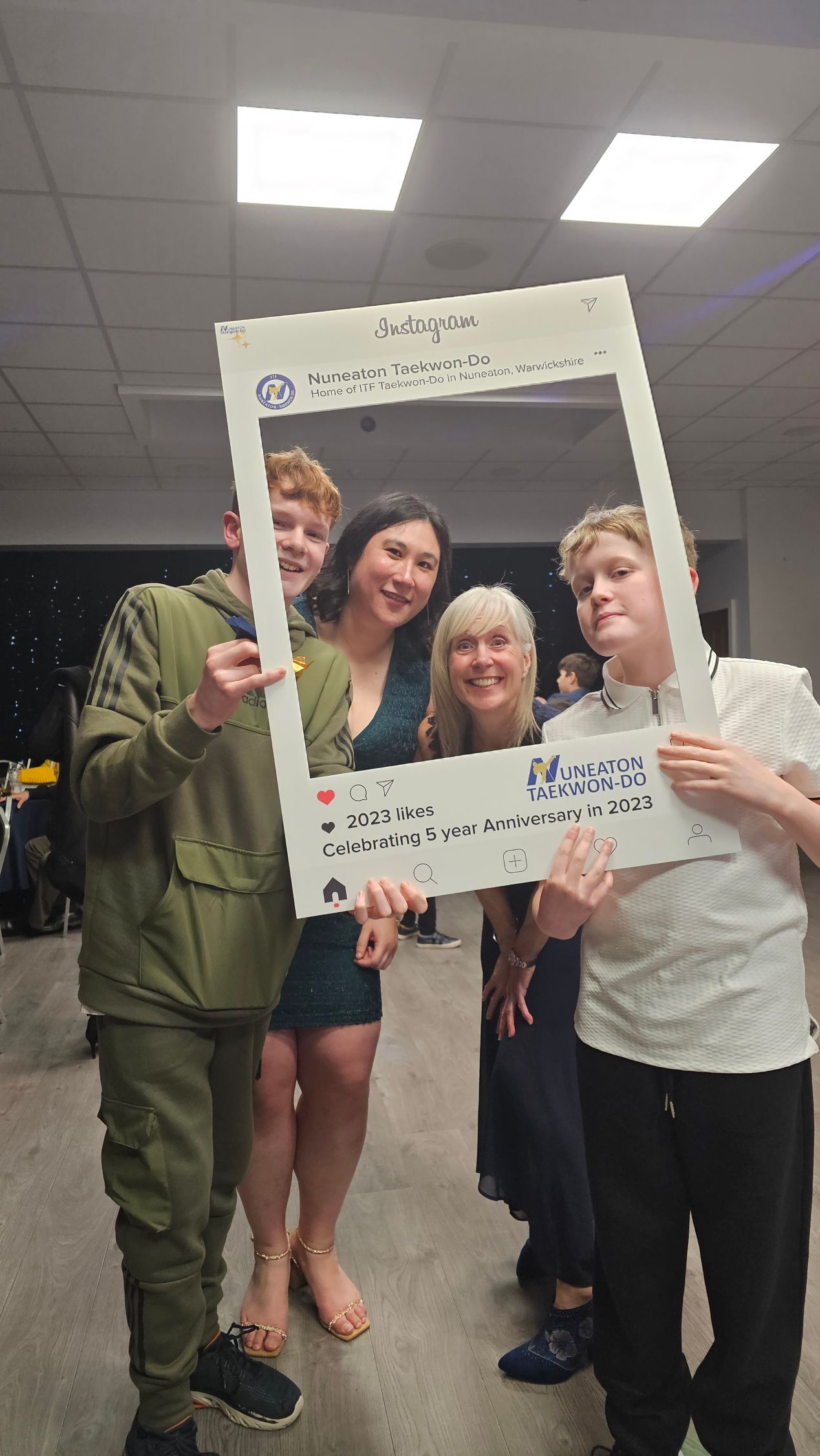 Nuneaton TKD 5 Year Anniversary party
