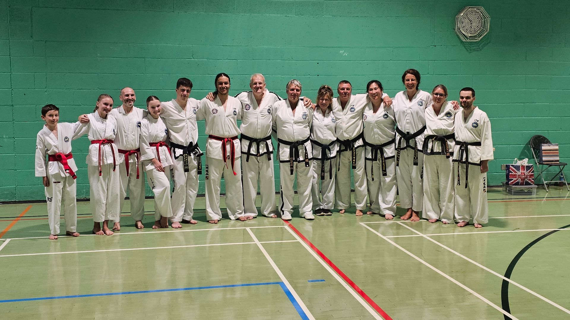 Nuneaton Taekwon-Do at the BTF National Grading