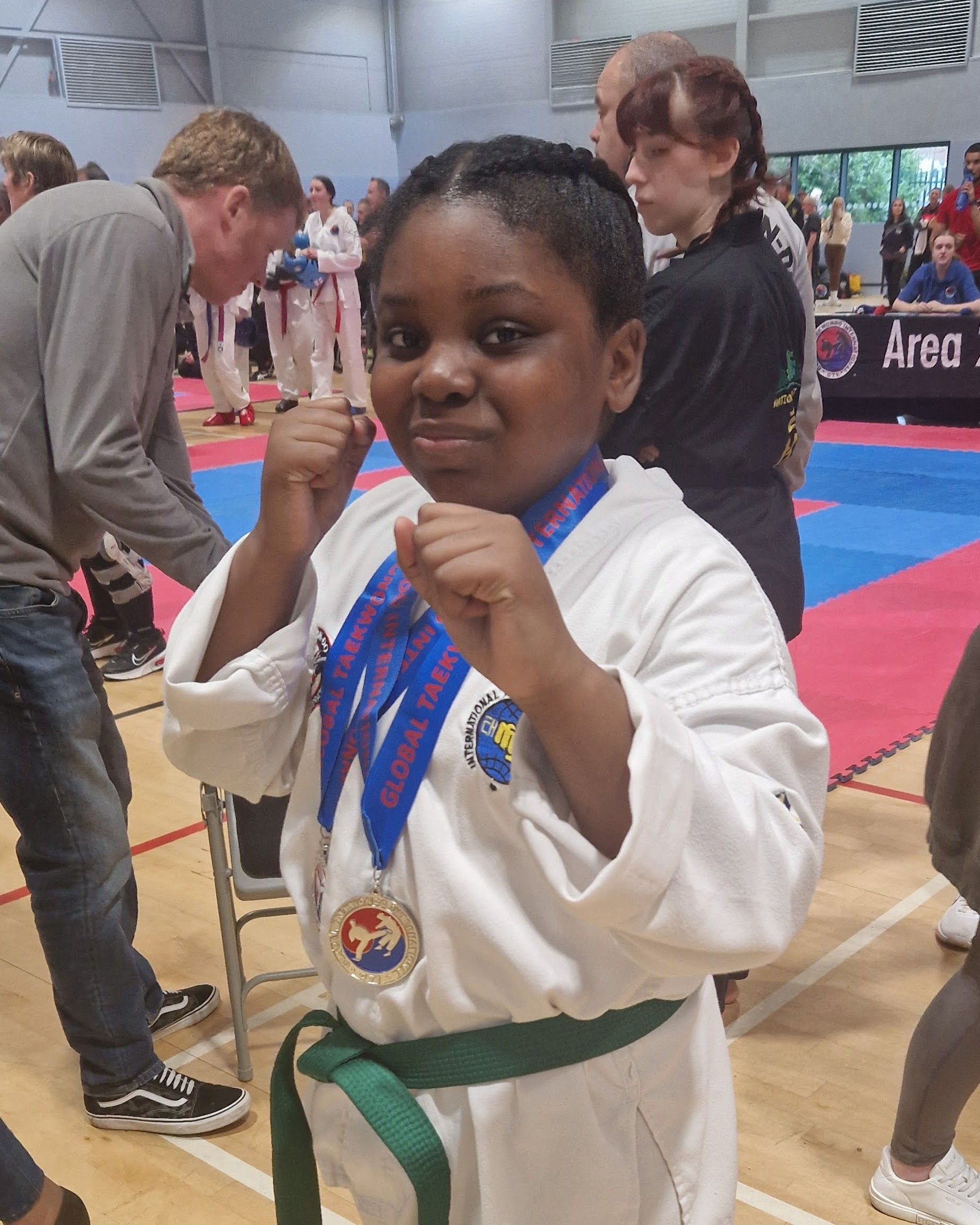 NuneatonTKD at the 2025 GTI English Open in Hinckley