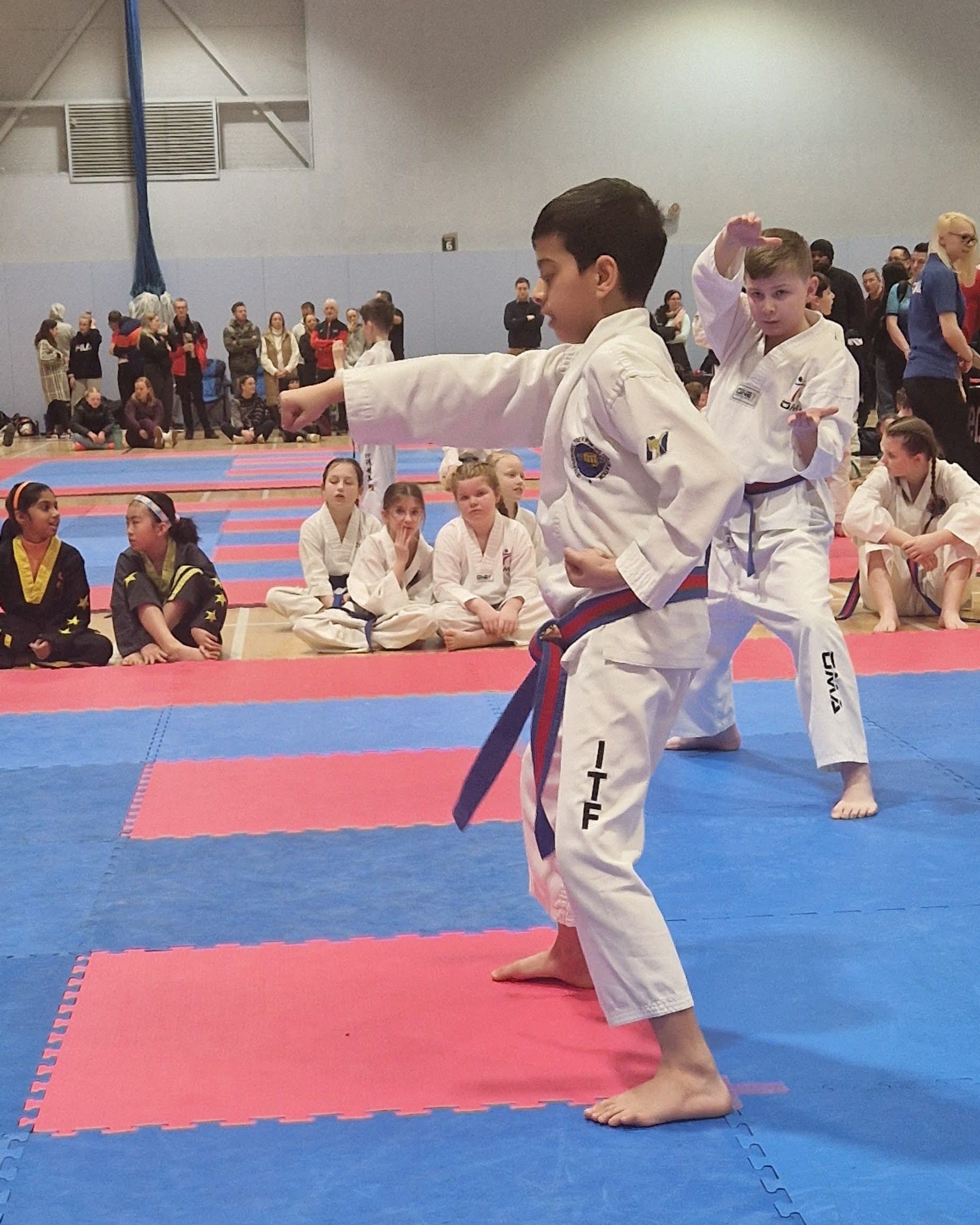 NuneatonTKD at the 2025 GTI English Open in Hinckley