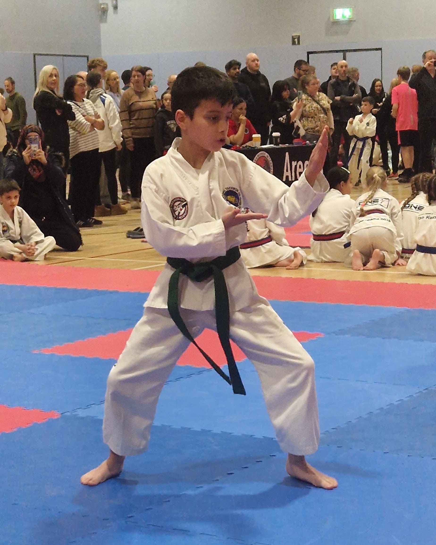 NuneatonTKD at the 2025 GTI English Open in Hinckley