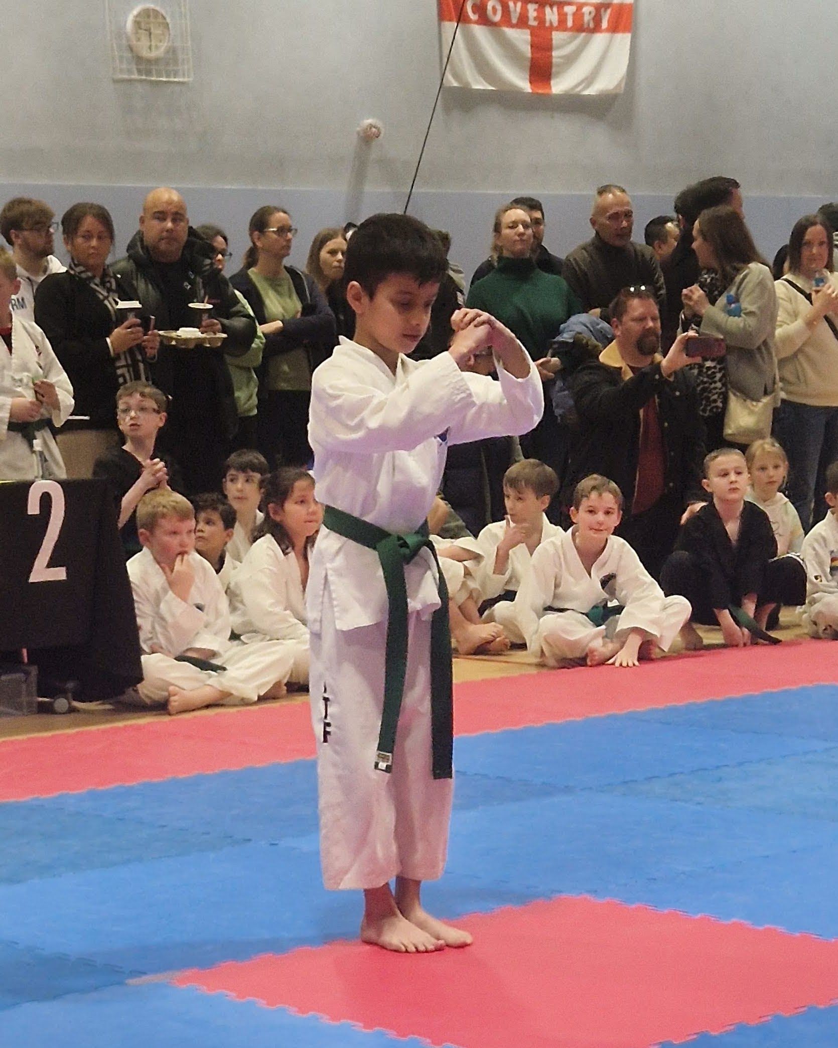 NuneatonTKD at the 2025 GTI English Open in Hinckley