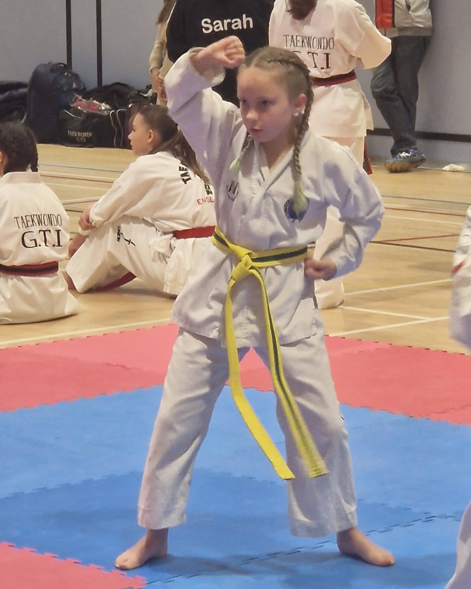 NuneatonTKD at the 2025 GTI English Open in Hinckley