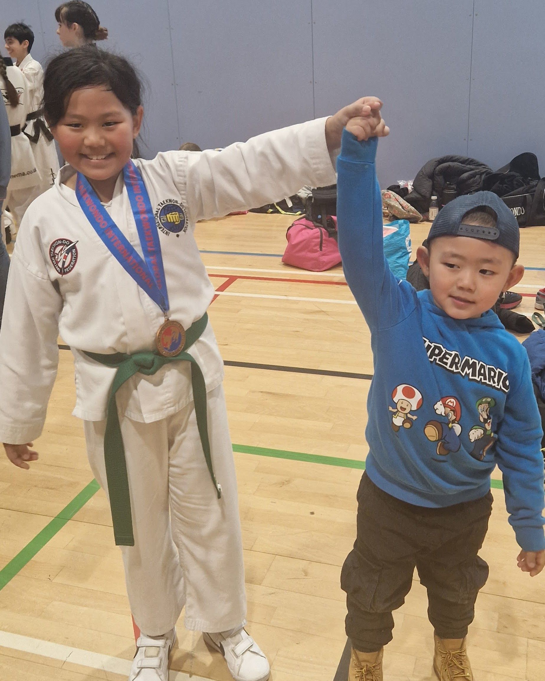 NuneatonTKD at the 2025 GTI English Open in Hinckley