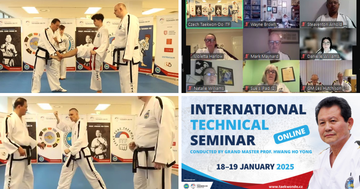 Nuneaton TKD instructors attend the Online International Technical Seminar Nuneaton TKD instructors attend the Online International Technical Seminar