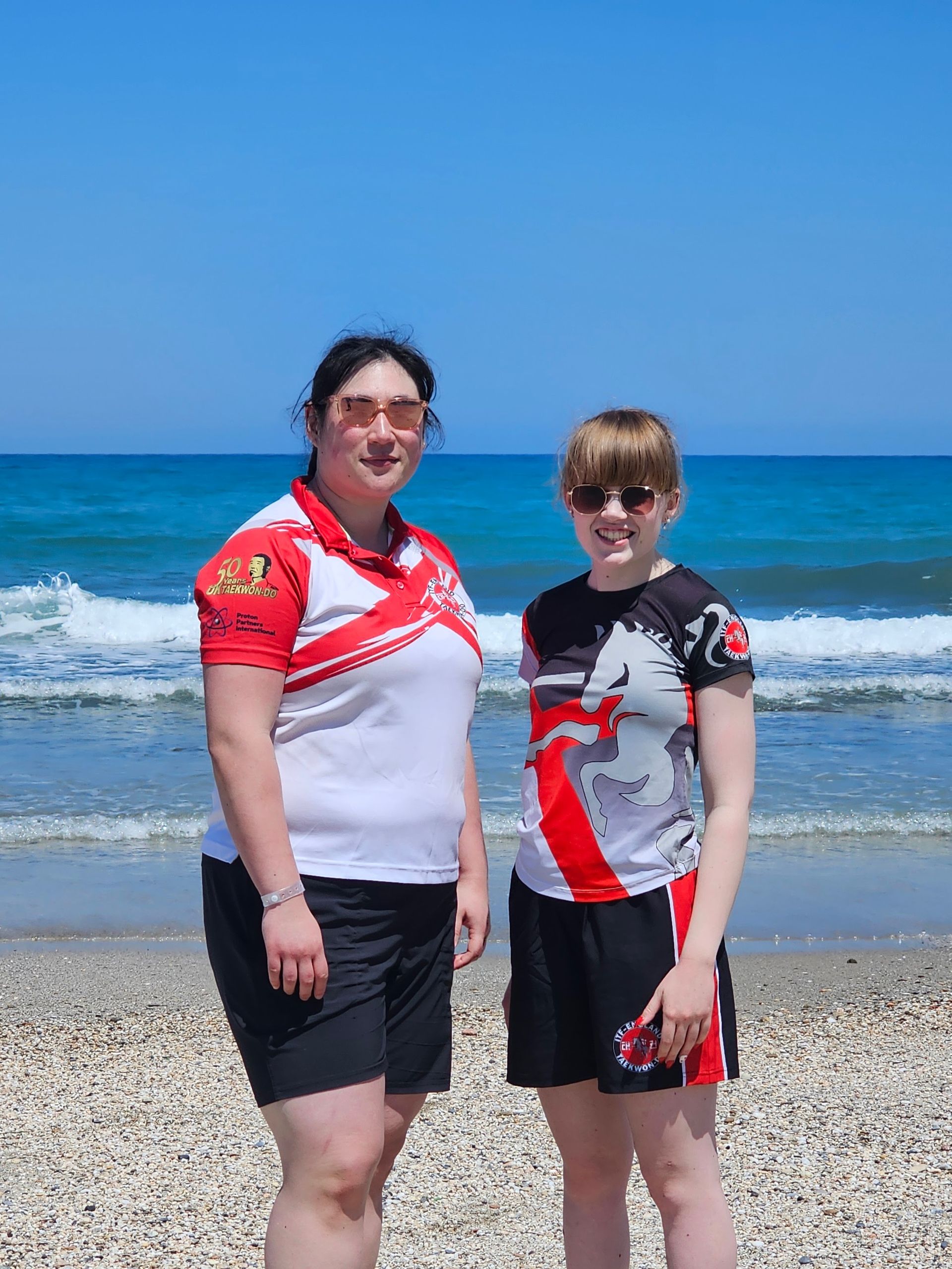 Ella Barnes and Danielle Williams at 2026 EITF European Championships