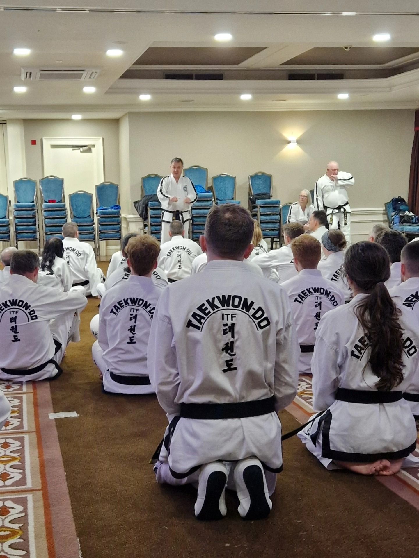 Black Belts at the ITF Umpires Course in Dublin