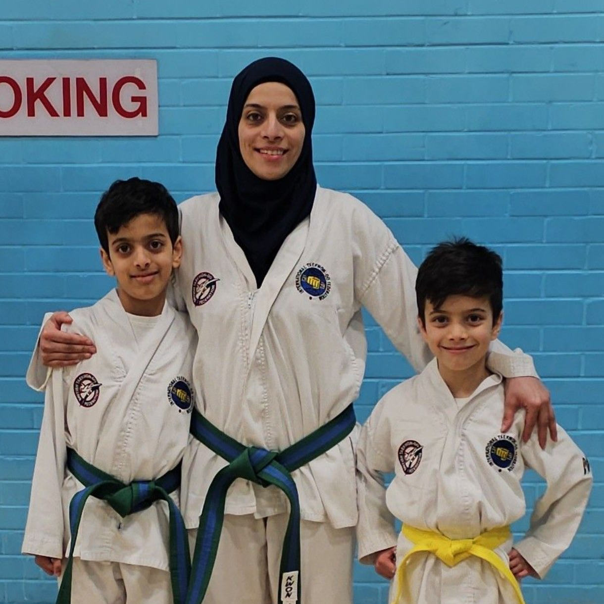 NuneatonTKD Students' Student of 2025 Sabiha Ghivallaasey