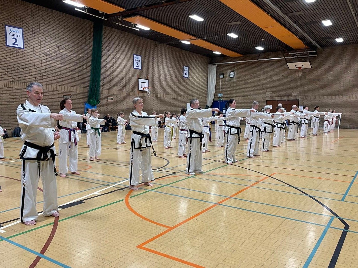 Nuneaton TKD at the BTF National Training and Grading