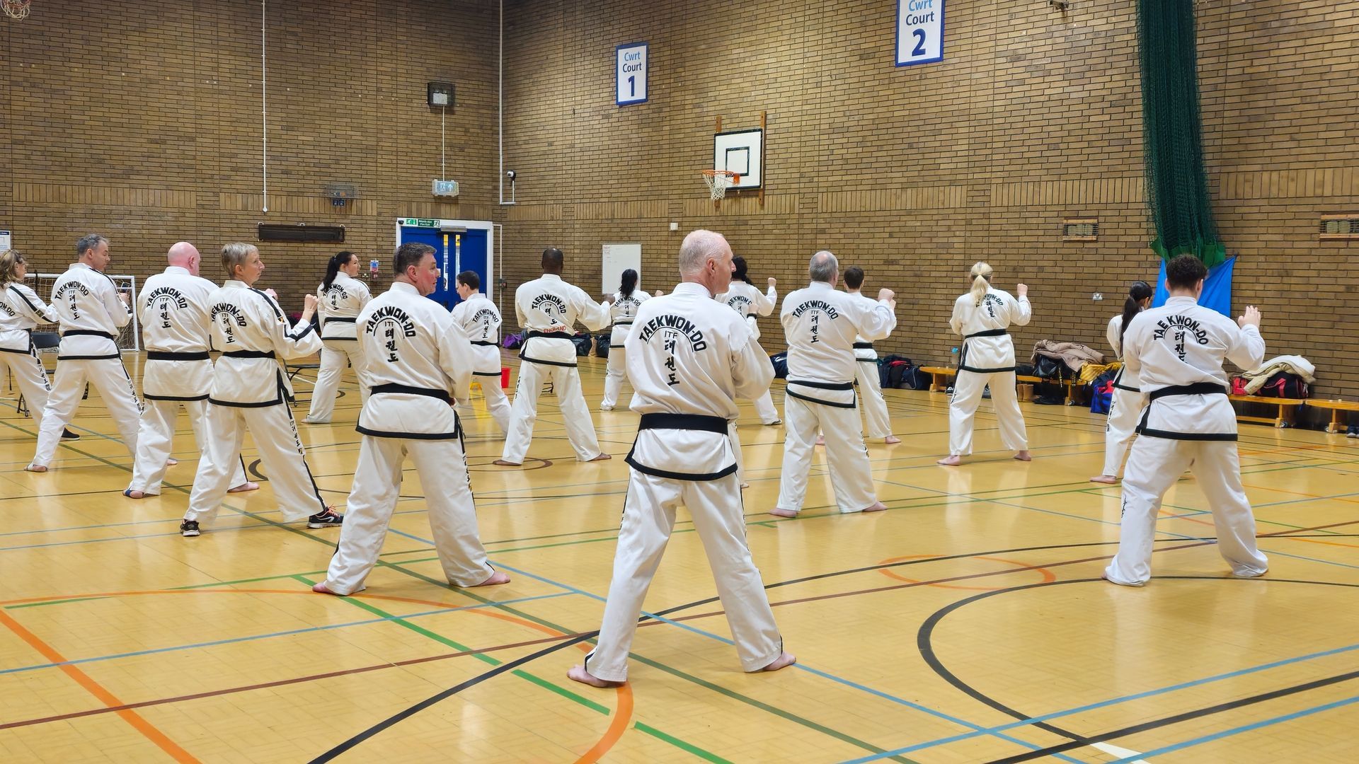 Nuneaton TKD at the BTF National Training and Grading