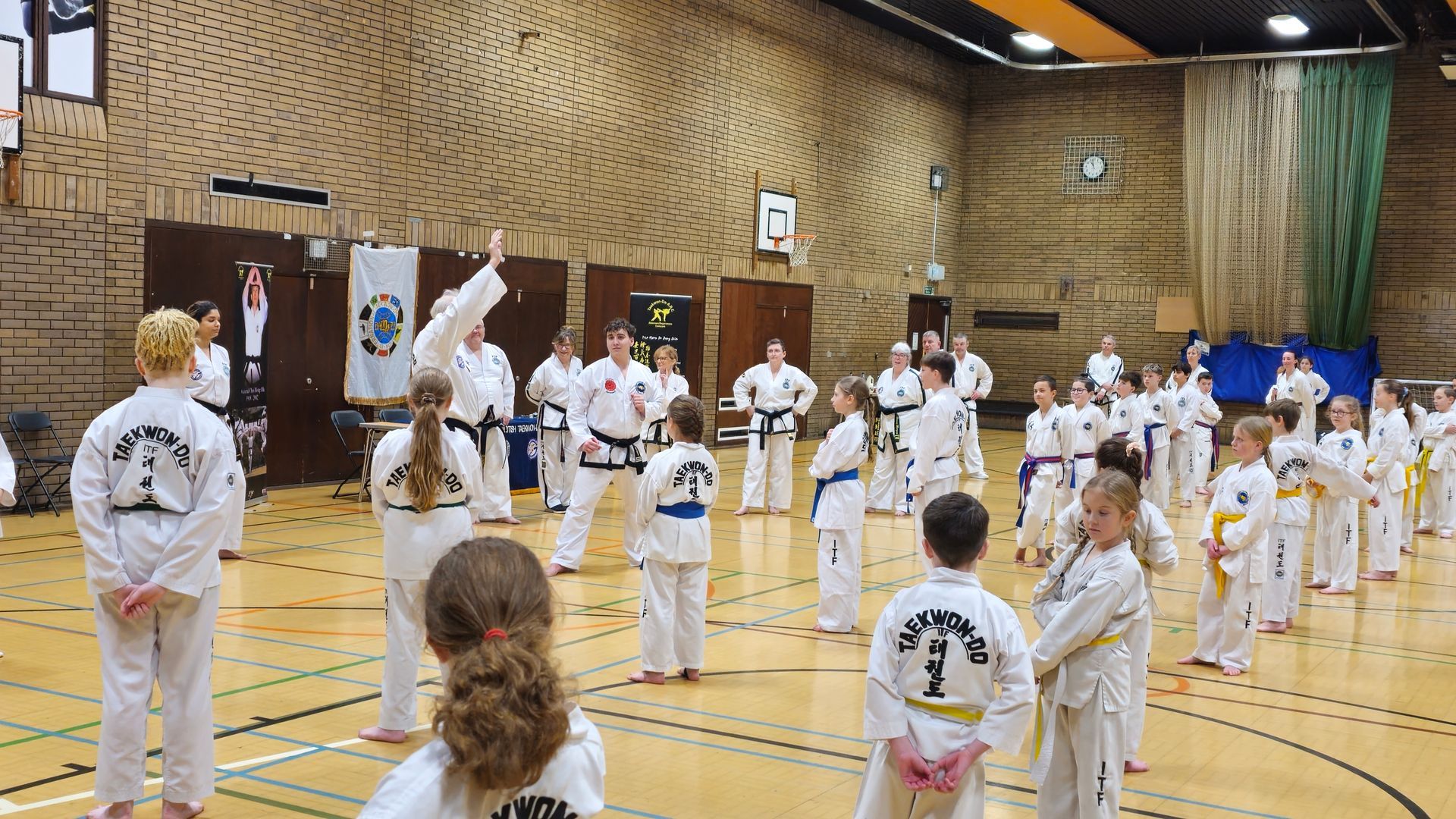 Nuneaton TKD at the BTF National Training and Grading