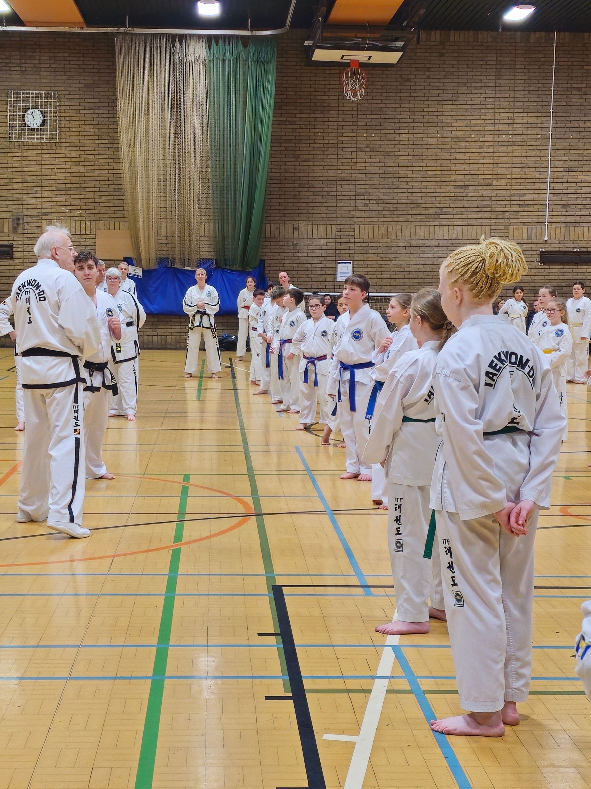 Nuneaton TKD at the BTF National Training and Grading