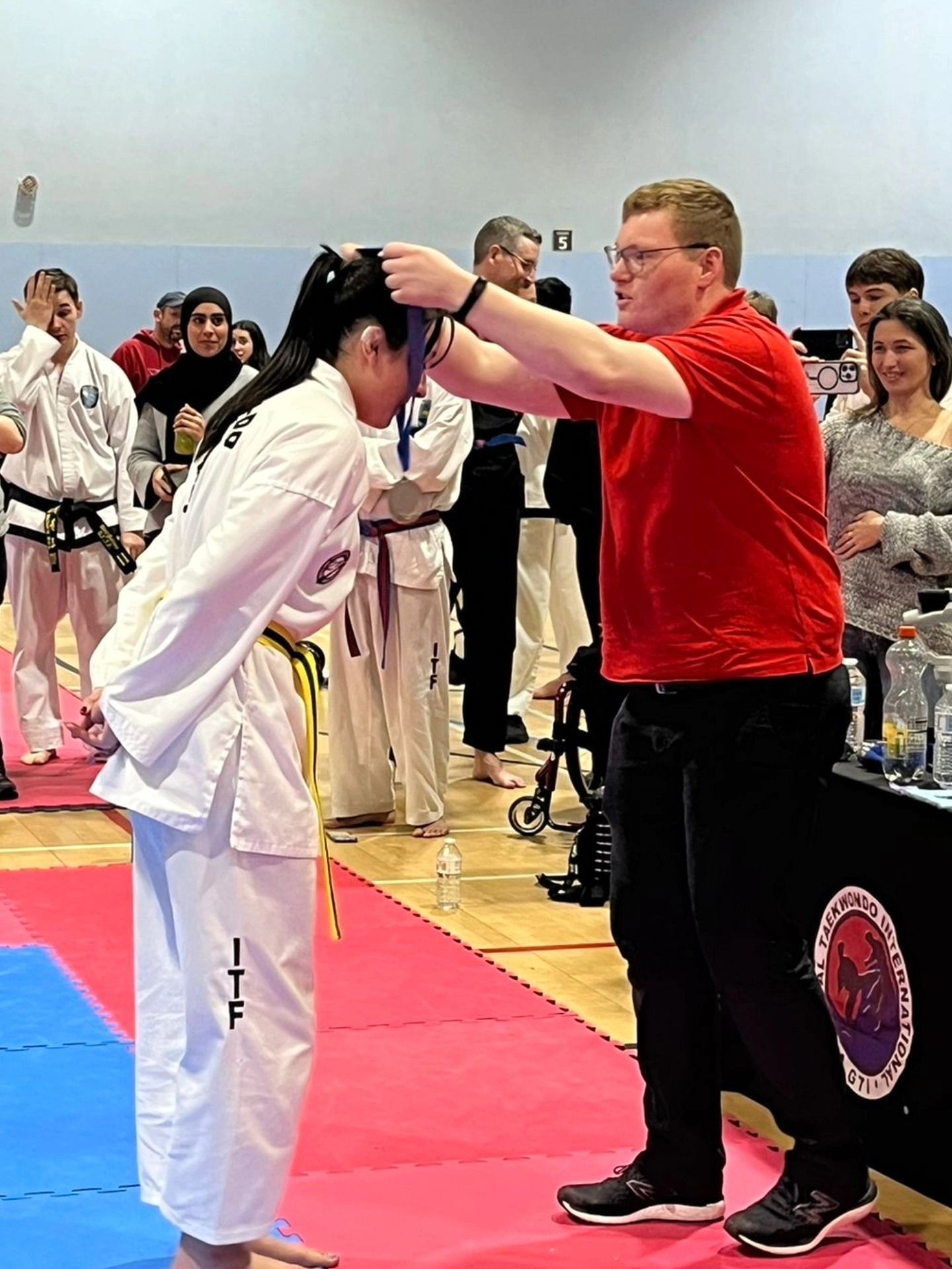 Nuneaton TKD at the 2026 GTI English - Lacey patterns medal
