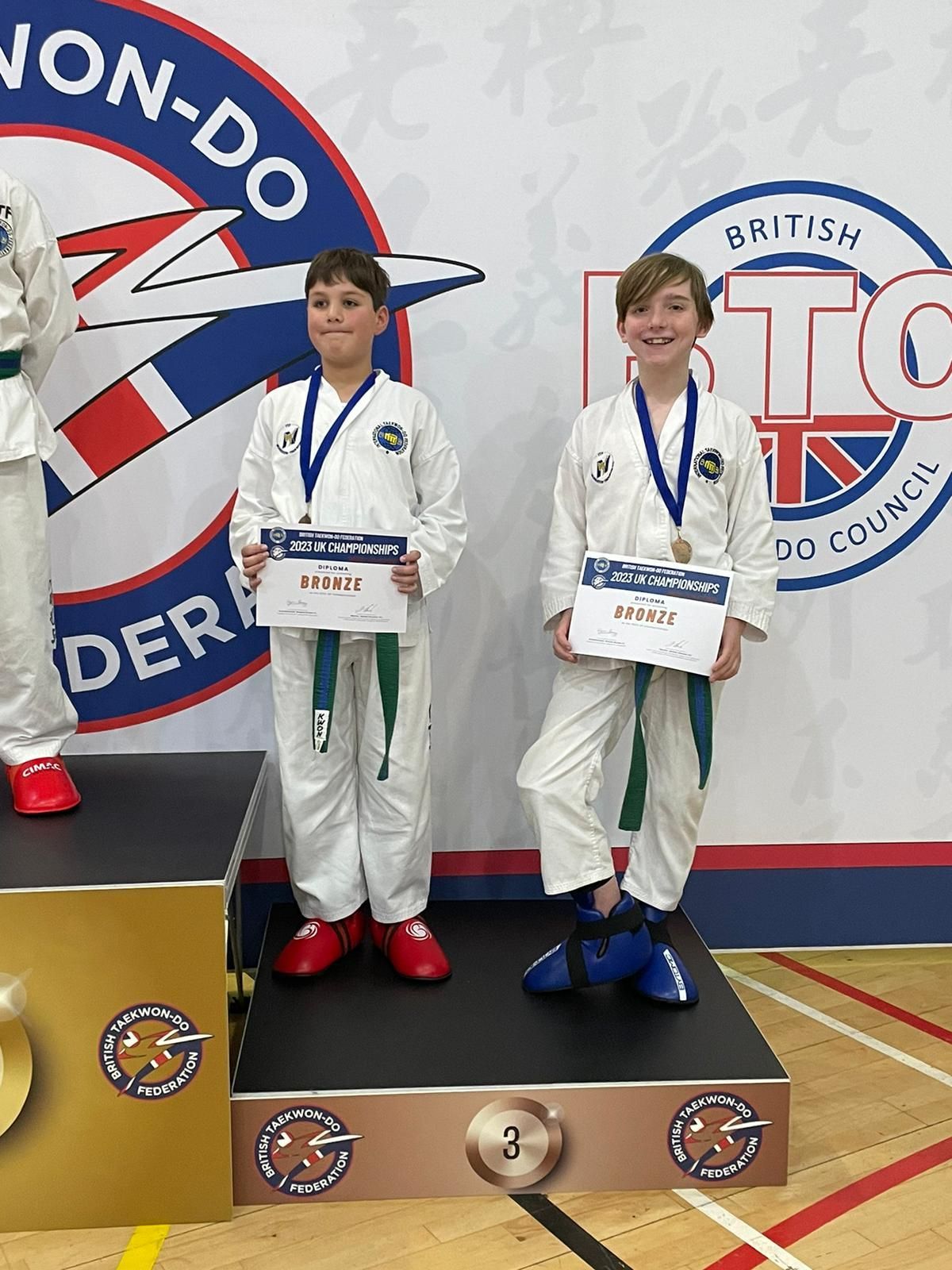 Nuneaton Taekwon-Do - Oscar Hill & Raheem Razaq