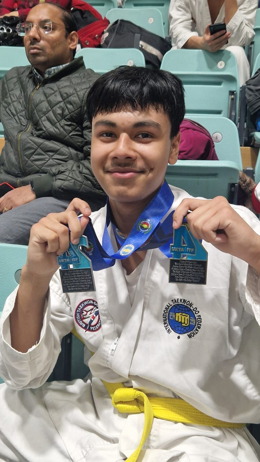 Nuneaton TKD 2024 UKTA UK Open - Jenish Thapaliya