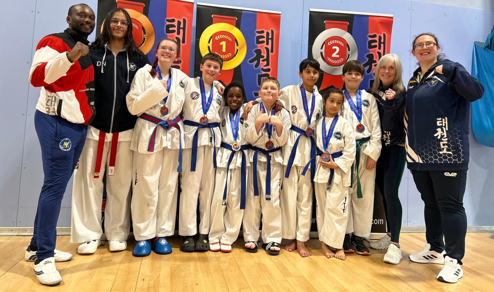 Nuneaton Taekwon-Do medallists at the 2024 GTI English Championships Nuneaton Taekwon-Do medallists at the 2024 GTI English Championships