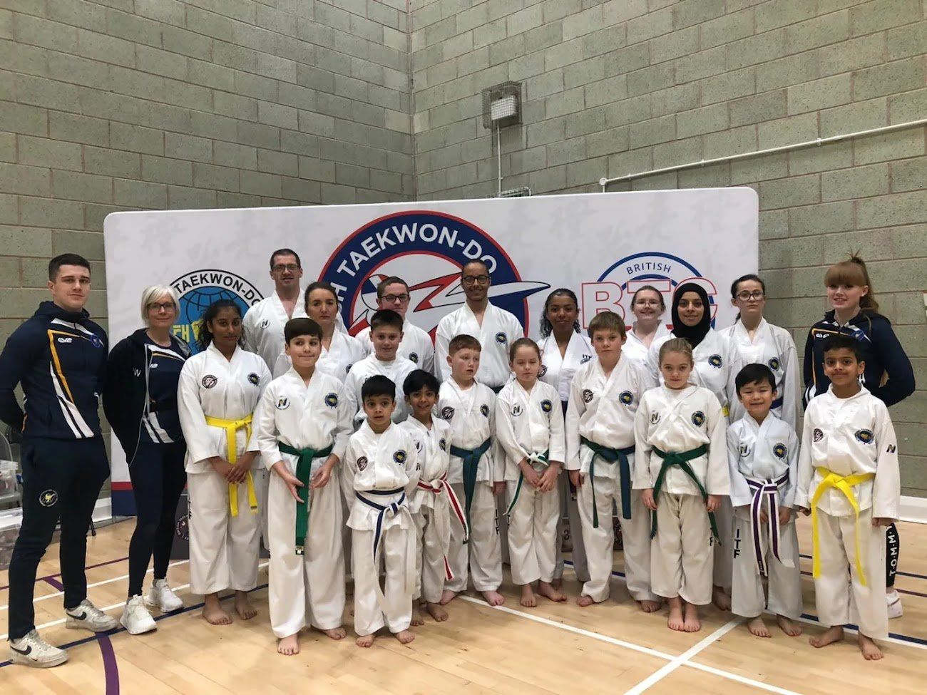 Nuneaton TKD team photo Nuneaton TKD team photo