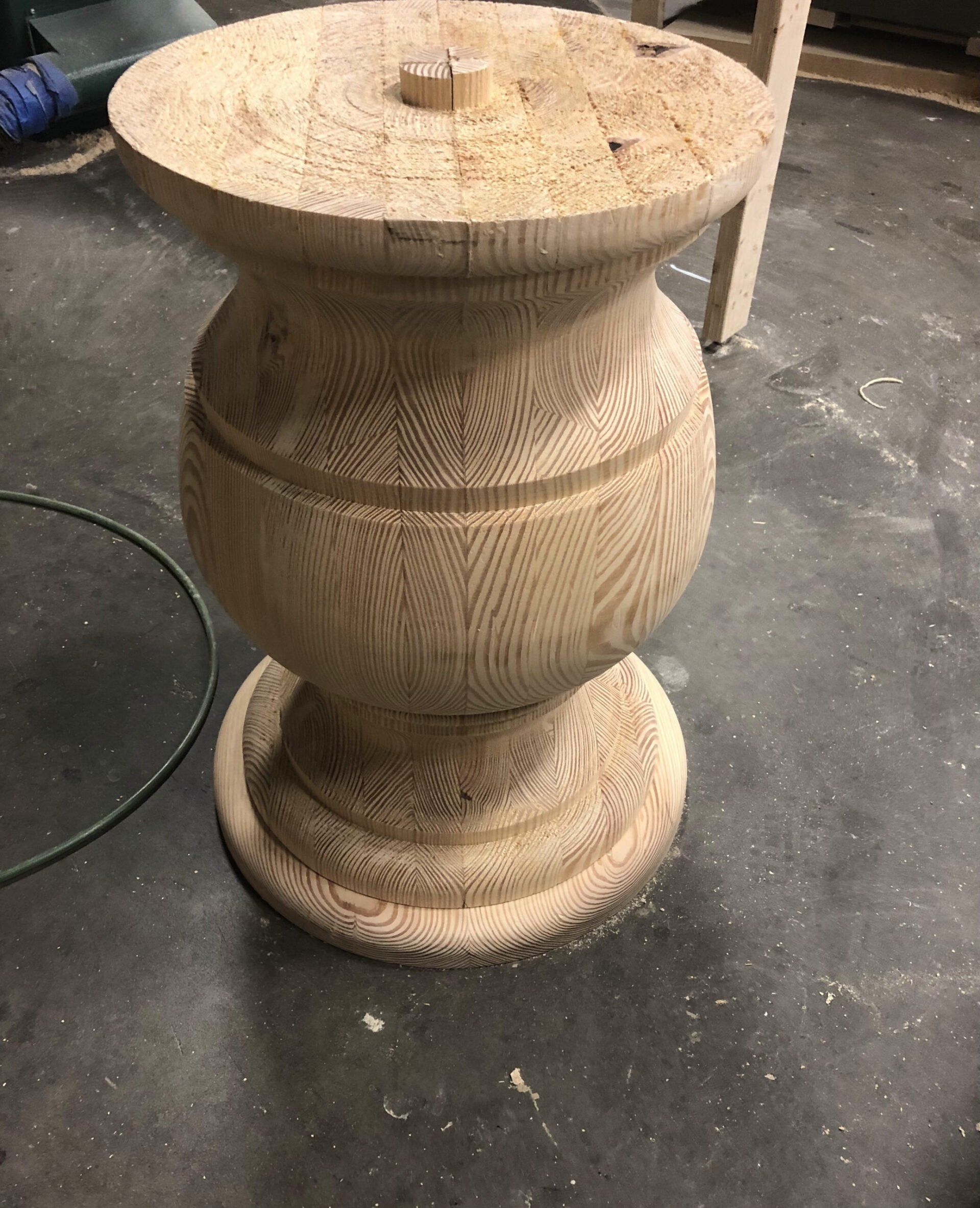 unfinished table base