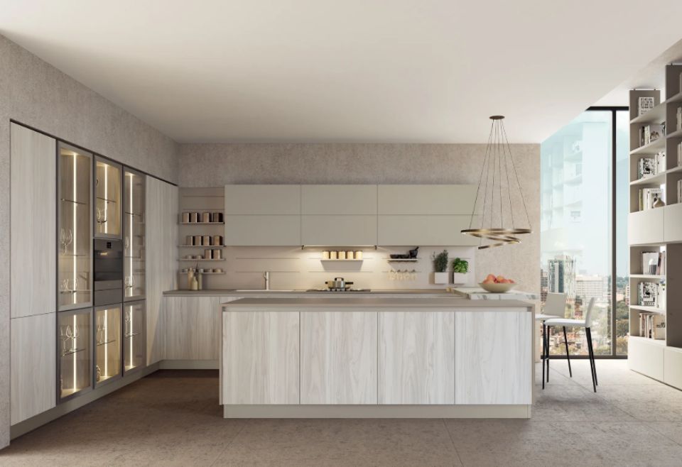 Cucina con isola