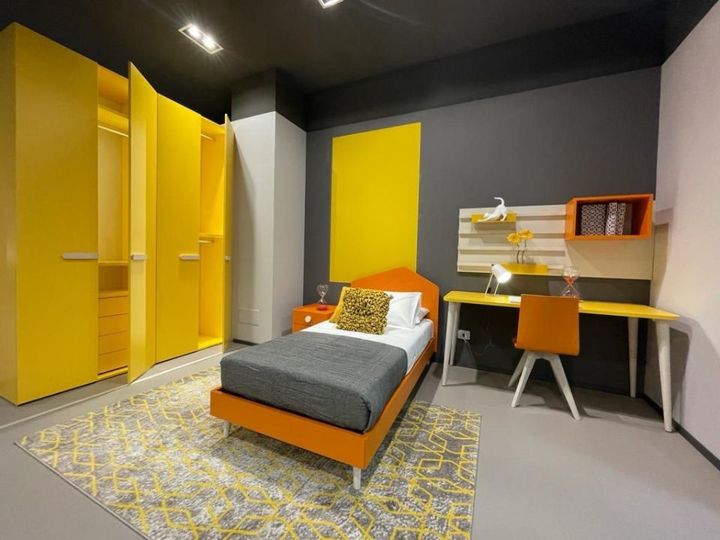 Cameretta bambini colorata