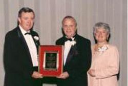 1995 Distinguished American - Larry DeNardis, former Congressman and President of University of New Haven, and his wife Mary Lou