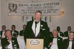 2001 Distinguished American - Kevin Gilbride - former head coach San Diego Chargers