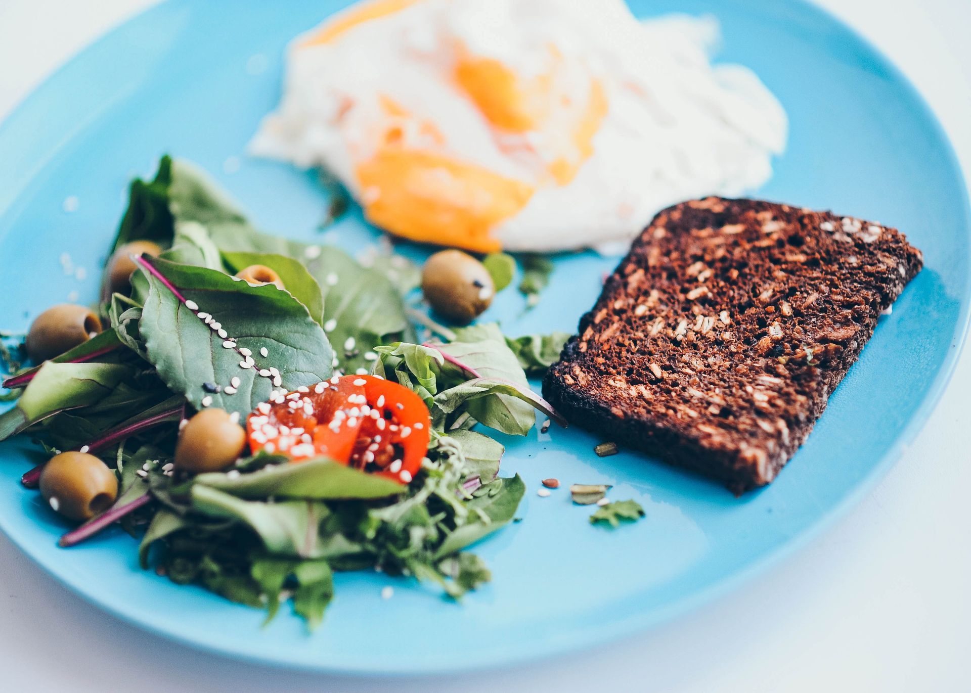 Nutritious food on a plate