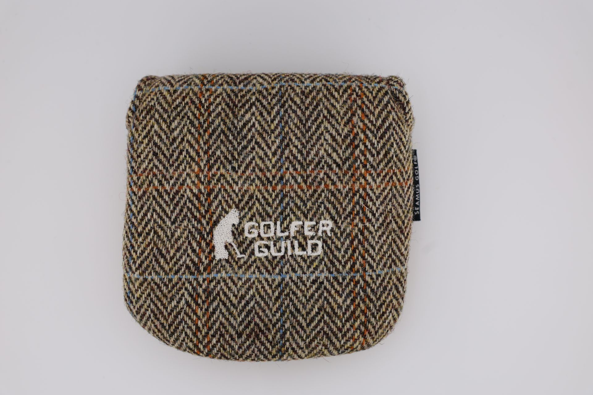 Harris Tweed Center Shaft Mallet Putter Headcover