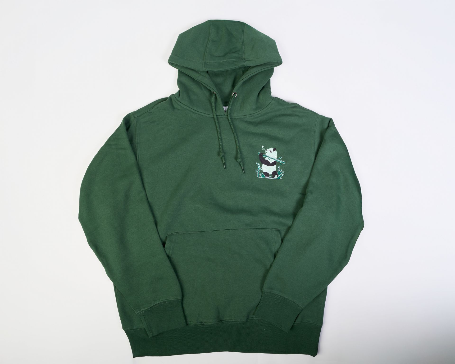 Golfer Guild Coziest Hoodie with golfing animal panda art by Zaine Vaun in ultra-soft fleece