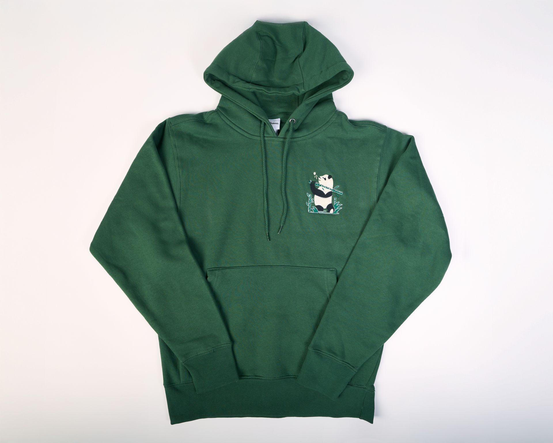 Golfer Guild Coziest Hoodie with golfing animal panda art by Zaine Vaun in ultra-soft fleece