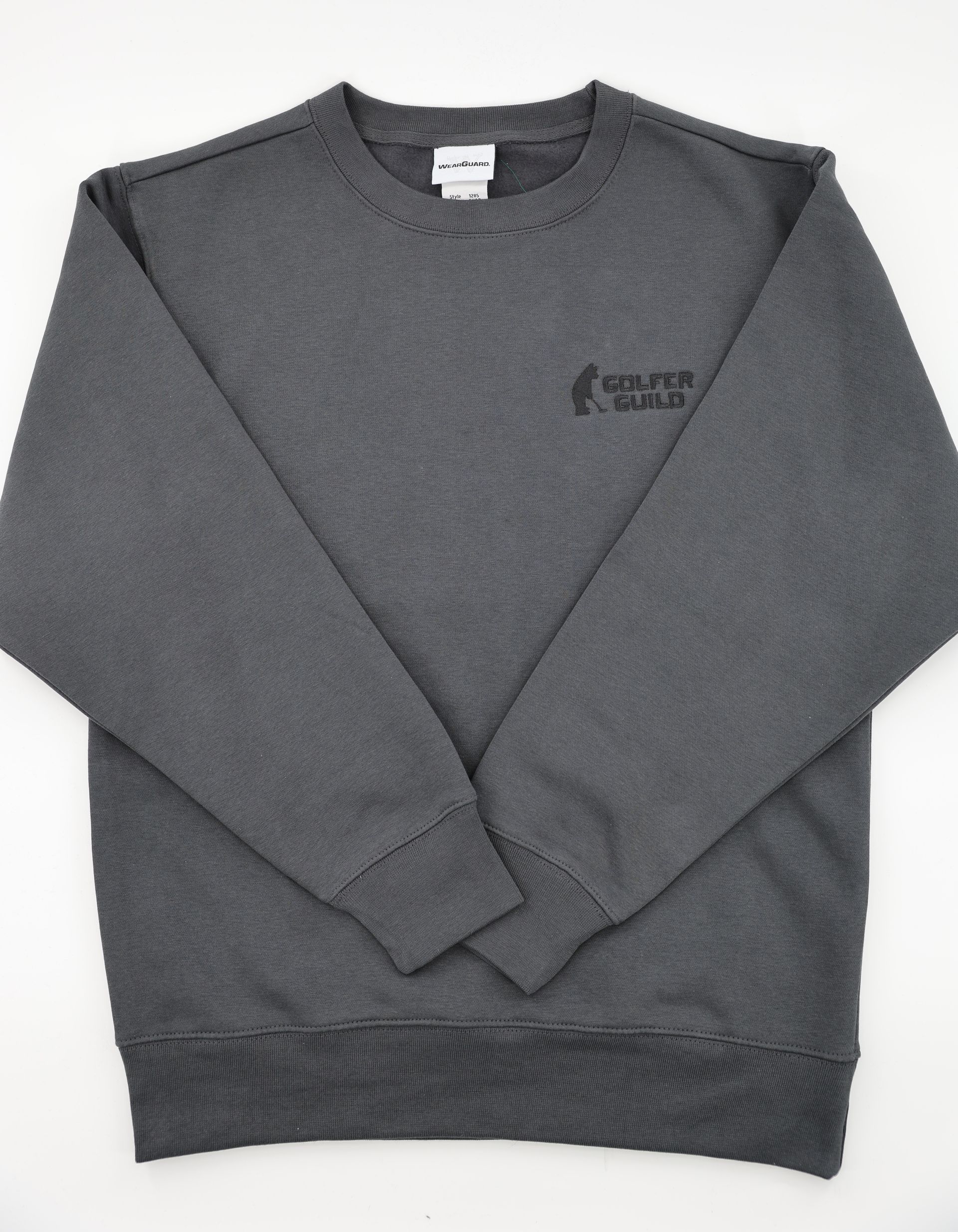 Golfer Guild Coziest Sweater featuring Jonas Claesson golfing animal artwork in soft cotton fleece