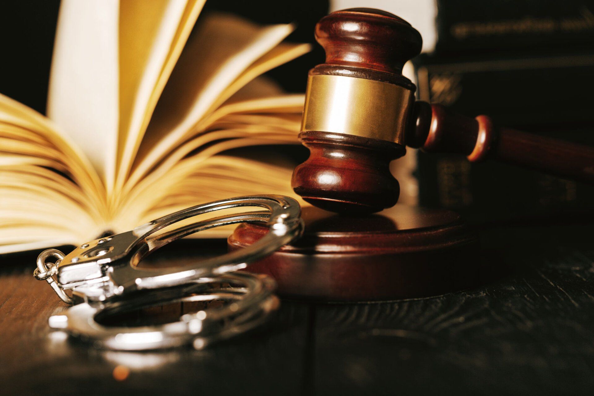 Gavel and handcuffs | Richmond, NSW | Shaddicks Lawyers
