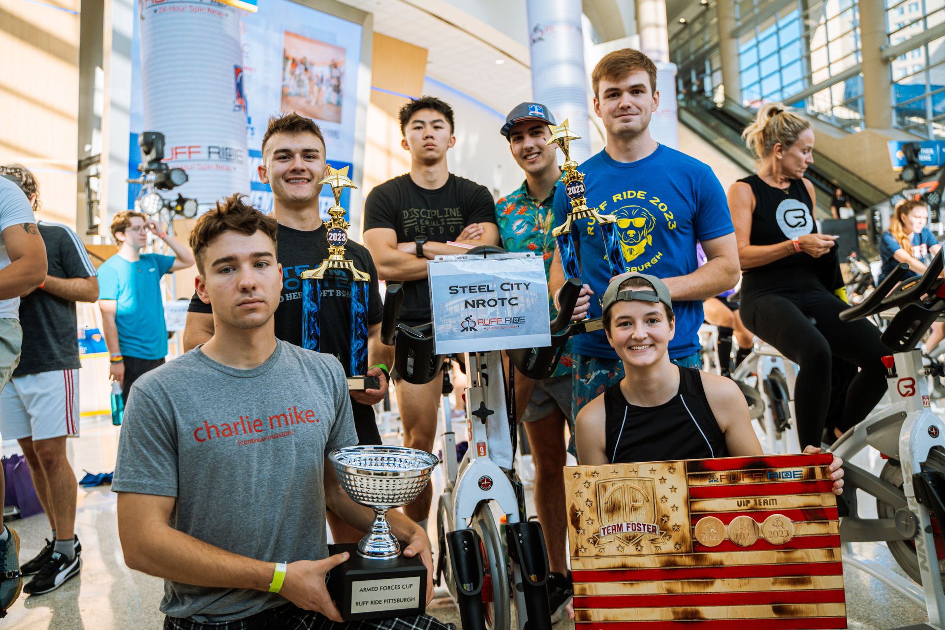 Unleashing the Night: Team Foster's Ruff Ride in Pittsburgh