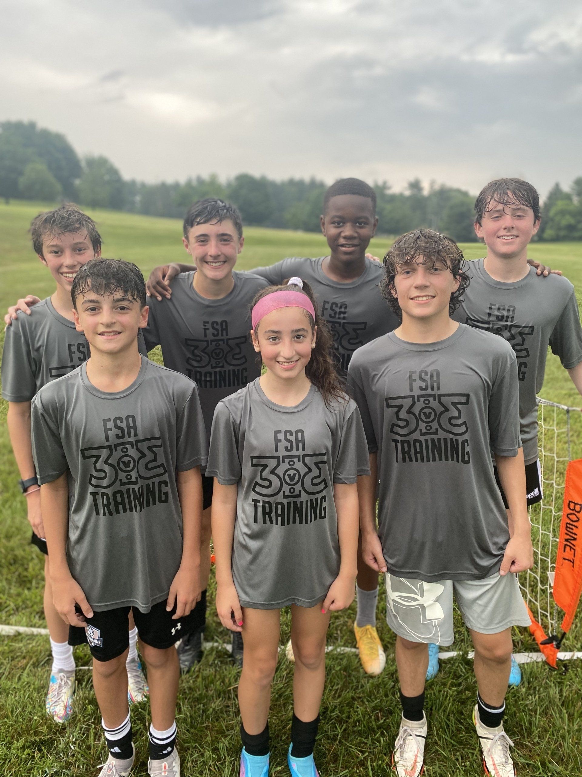 Flores Soccer Academy 3v3 team of boys and girls