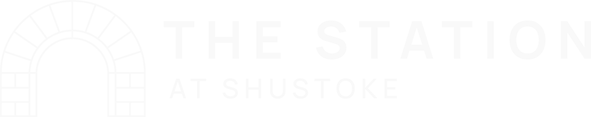 White logo for