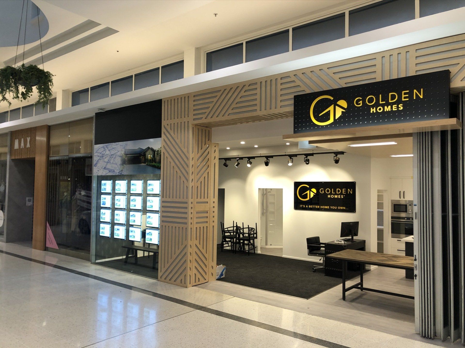 Transform Graphics Golden Homes Interior Signage