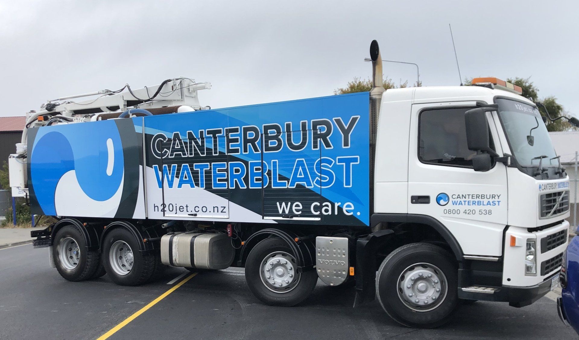 Canterbury Waterblast wrap by Transform Graphics